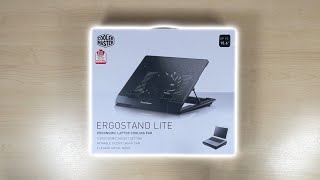 Cooler Master  Ergostand Lite 156quot Ergonomic Laptop Cooling Pad [upl. by Jewelle658]