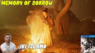 Memory of Sorrow  GHOST OF TSUSHIMA  Iki Island  PS4 Pro detorio [upl. by Shanley]