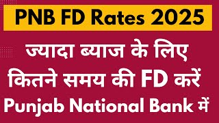 PNB FD Interest Rates November 2024  Punjab National Bank Fixed Deposit Interest Rates 2024 [upl. by Gazo]