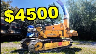 Building Tracked Chipper for 4500 [upl. by Akcired]