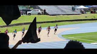 Intersecondary Island Champs Finals 200m Under18 Boys  Kimalie McDonald BSS [upl. by Onitnas755]