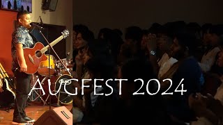 Alarm song at AUGFEST 2024 BBCFDelhi originalsong livemusic latinomusic [upl. by Rednaskela820]