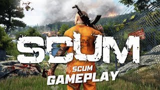 SCUM Gameplay 60FPS RAY TRACING PC [upl. by Cock]