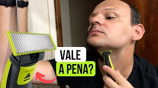 Philips OneBlade  Review e Teste  É bom e funciona  Barbeador Elétrico Masculino [upl. by Sky36]