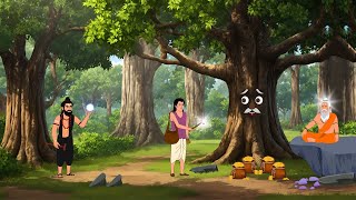 चार रूपये का तकदीर 2  char rupye ka takdir 2 hindi story  Hindi cartoon moral story New kahaniya [upl. by Letsirhc442]