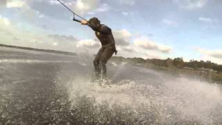 2013 SEADOO DOO IT WAKE SERIES  NIKEs Ben Horans Heel Flip How To [upl. by Neelon364]