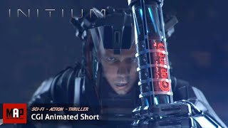 SciFi Action CGI Animated Short Film  INITIUM  Space Travel Action CG movie by ArtFX Team [upl. by Wilbur]