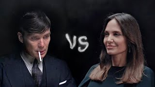 Staredown Angelina Jolie vs Thomas Shelby [upl. by Eytteb857]