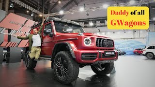 Extremely Rare GWagon  MercedesAMG G63 4x4²  Gagan Choudhary [upl. by Ecad]