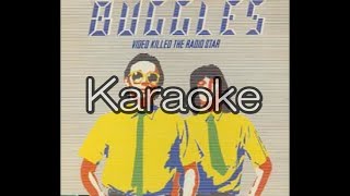 【The Buggles】【video Killed the Radio Star】【karaoke】【カラオケ】【off vocal」 [upl. by Leiru]