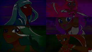 Lolirock  All Princesses Spooky Transformations10 Years of Lolirock Special Video💖💙🧡💜💚 [upl. by Aklam143]