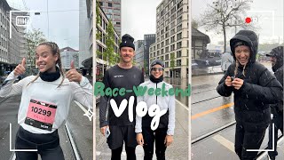 Race Vlog in Zürich  Marathon Wochenende SchokoladenTasting mit Aditotoro und neue Bestzeit [upl. by Notslar]