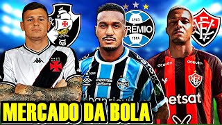 ÚLTIMAS DO MERCADO DA BOLA  EDENILSON NO GRÊMIO  ZIDANE NO BAYERN  REFORÇO NO VASCO e MUITO MAIS [upl. by Rengaw]