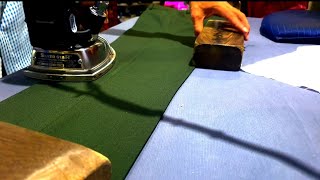 Show how to iron clothes easily SEWING Tailoring Sew [upl. by Jammin]