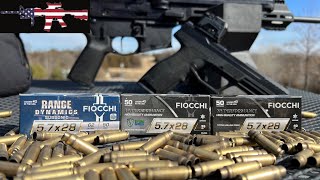 NEW Fiocchi 57x28 Ammo  FULL REVIEW [upl. by Aneloaup321]