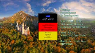 Deutsche Nationalhymne für Streichquartett von Joseph Haydn [upl. by Yecaj]