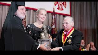 Archons of the Ecumenical Patriarchate Award Yulia Navalnaya the 2024 Athenagoras Human Rights Award [upl. by Harrington9]