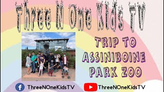 Trip to Assiniboine Park Zoo  Family Vlog [upl. by Fine]