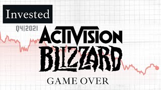 Activision Blizzard Game Over  ATVI Stock  Invested [upl. by Chee]