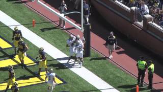 Zips Football at Michigan Highlights  Sept 14 [upl. by Reis]