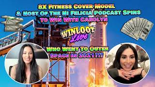 8x Fitness Cover Model WellnessBusiness Coach amp Host of the Hi Felicia Podcast Spins wCarolyn [upl. by Hinckley]