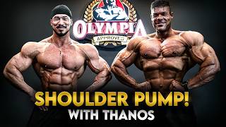 Shredded Shoulders and Arms w THANOS [upl. by Maryanna461]