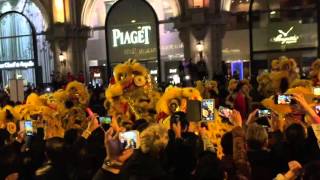 Spring festival Chinese New Year  Hong Kong dragons parade 2016 [upl. by Anirbak]