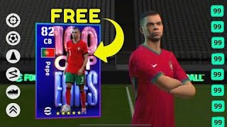 HOW TO TRAIN FREE PEPE MAX LEVEL  EFOOTBALL 2024 MOBILE [upl. by Erdnael]