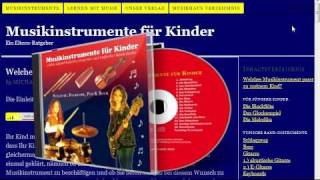 Musikinstrumente für Kinder Hören sehen und verstehen [upl. by Pierro]