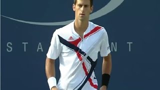 2  First Grand Slam Final  Djokovic vs Federer  US open 2007  Full Match [upl. by Sands841]