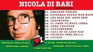 Nicola di Bari  Todos Sus Éxitos En Español [upl. by Hourihan]