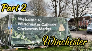 WINCHESTER CHRISTMAS MARKET  PART 2  WANDER BB [upl. by Ruyle]