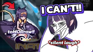 Ina cant stop laughing at herself in Idol Showdown [upl. by Eniamrej]