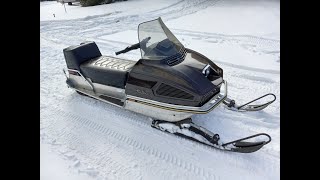 1974 Arctic Cat VIP  Hear it Run  Vintage Survivor vintage snowmobile [upl. by Anavahs]