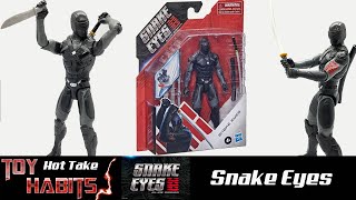 Snake Eyes GI Joe Origins Movie Basic Assortment Review  Classified Series Comparison [upl. by Tymes]