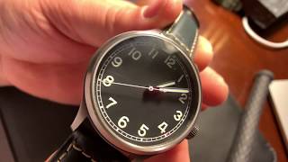 CountyComm Maratac Titanium Field Automatic Watch Review 2020 [upl. by Einehpets467]