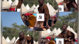 Hohoe Gbizá Highlight Palanquin dance display by the youngest Asrafo [upl. by Hogg]