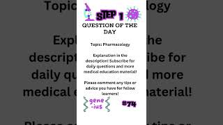 USMLE STEP 1 Question of the Day 74 [upl. by Kauppi322]