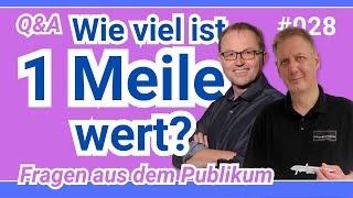 Miles amp More wie viel ist eine Meile wert [upl. by Cohdwell]