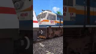 Loco Failed of Amritsar EXPRESS Rescuing by WDP4D  Train Accident  TRAIN SIMULATOR HintsGamerz [upl. by Lexis]