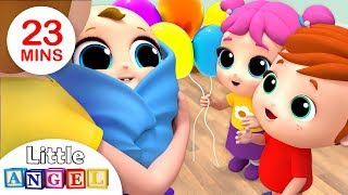 Welcome Home Baby Brother  Nursery Rhymes by Little Angel [upl. by Ayaet]