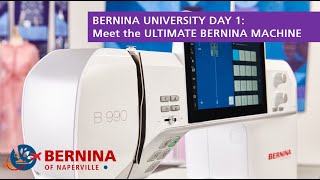 BERNINA University 2024 Meet the Ultimate BERNINA Machine [upl. by Harriett293]