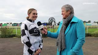 Kim Clapperton Chats With Apprentice Jockey Denby Rose Tait [upl. by Ethyl325]