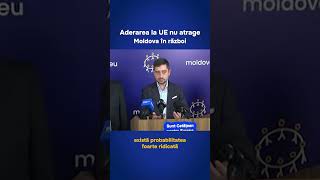 Aderarea la UE nu atrage Moldova în război [upl. by Rafael889]