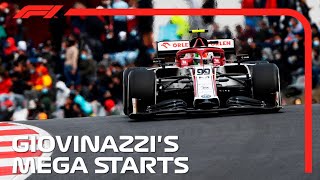 Antonio Giovinazzis Top 5 Starts of 2020 [upl. by Sower]