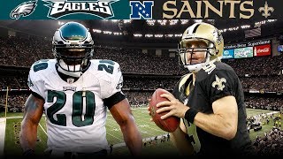 New Orleans First Playoff Game Since Katrina Eagles vs Saints 2006 NFC Divisional [upl. by Eelik]