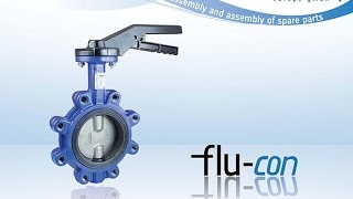 Disassembly and assembly of Butterfly valve [upl. by Fairfield]