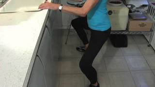 Weight Training Exercise for Hip Osteopenia The Plie Squat [upl. by Nole]