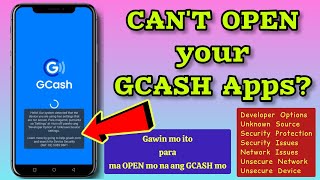 Paano ayusin ang GCASH na hindi ma bukasan [upl. by Sevy]