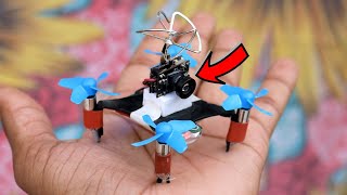 How To Make Drone with Camera At Home  Quadcopter Easy [upl. by Concoff]